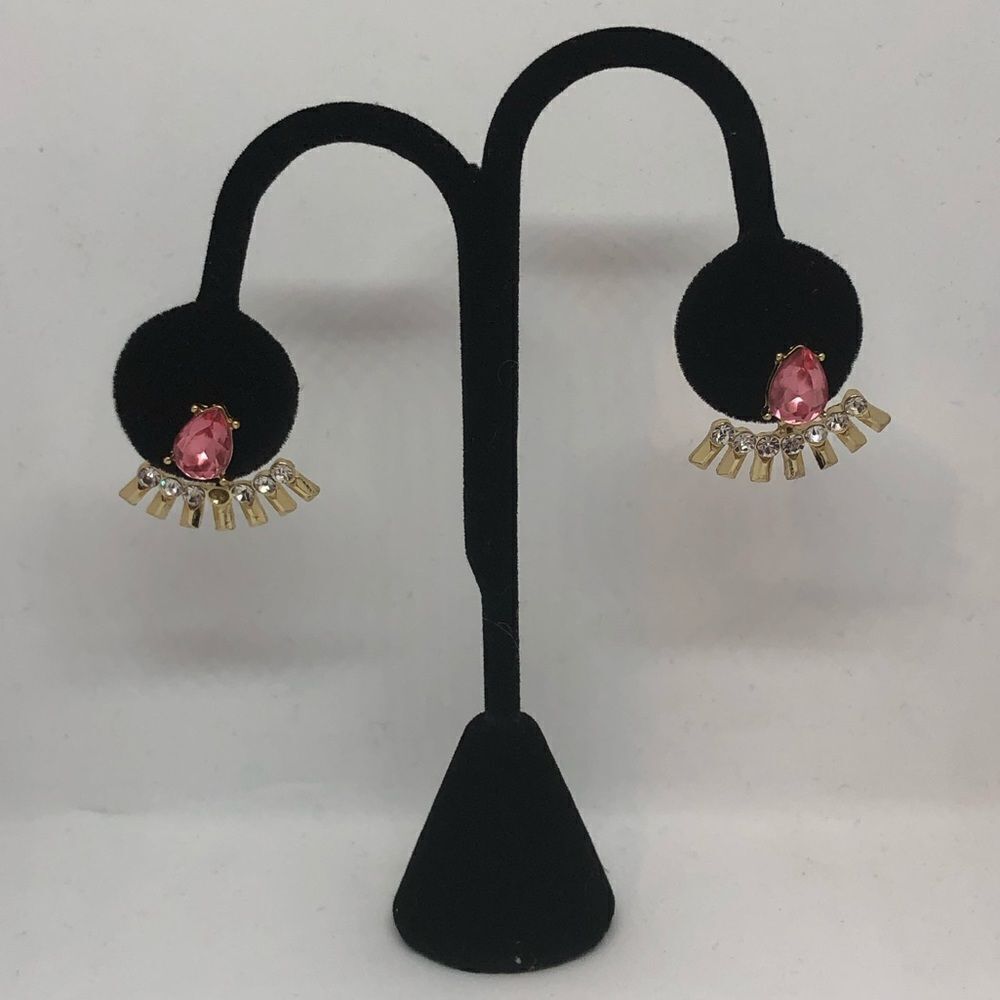 Beautiful Gemstone Statement Earrings